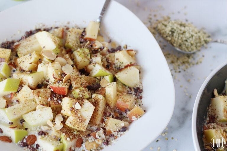 Clean Eating Apple Cereal