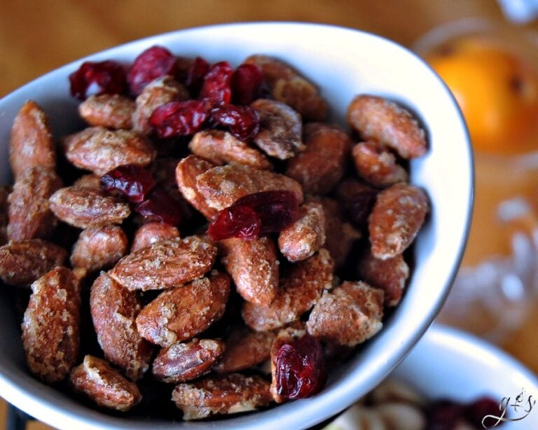 Holiday Spiced Almonds