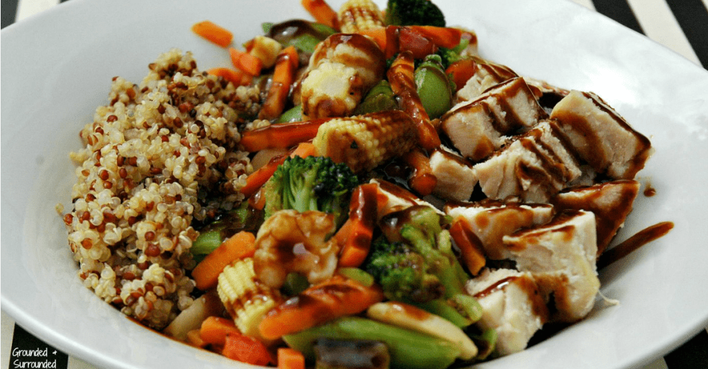 A simple and healthy take on chicken teriyaki that can be made in a snap! That's right! Move over take-out, we got you beat! This will quickly become a family favorite and go-to meal on those busy weeknights. The sweetness, spiciness, and savory flavors of this whole foods recipe hit every single taste bud! It's gluten-free as well! https://happihomemade.com/recipe/veggie-packed-chicken-teriyaki/