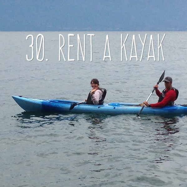 30. Rent a Kayak
