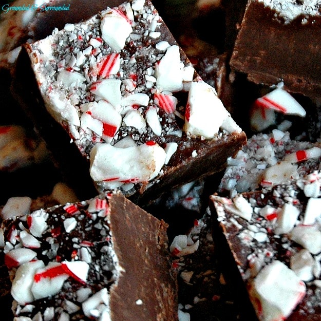 Only 4 simple ingredients and foolproof! If you can melt chocolate and crush candy canes you can make this easy and delicious dark chocolate Christmas treat. This is the BEST fudge recipe to give as last minute homemade holiday gifts and perfect for your next cookie exchange! www.groundedandsurrounded.com/recipe/peppermint-fudge/ ‎
