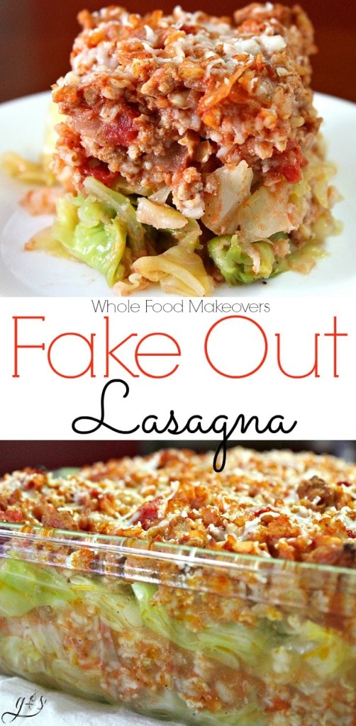 Layers of cabbage, ground meat, and tomatoes are all you need for a cabbage roll lasagna.