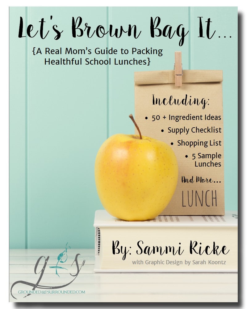 A Real Mom's Guide to Packing Healthy School Lunches | This free download not only includes a list of 50+ lunchbox ingredient ideas but also lays out the anatomy of healthy school lunches. PLUS 5 practical and easy make ahead meal tips complete with our favorite recipes for even your picky eaters!