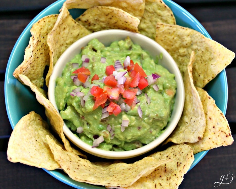 10+ Healthy Whole Food Snacks and homemade guac
