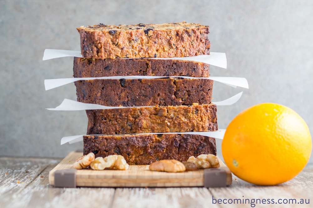 A gluten free Christmas fruit cake has to be included in this Clean Eating Holiday Recipes.