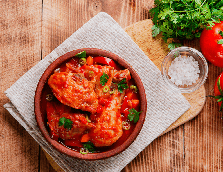 Chicken & Tomato Chakhokhbili