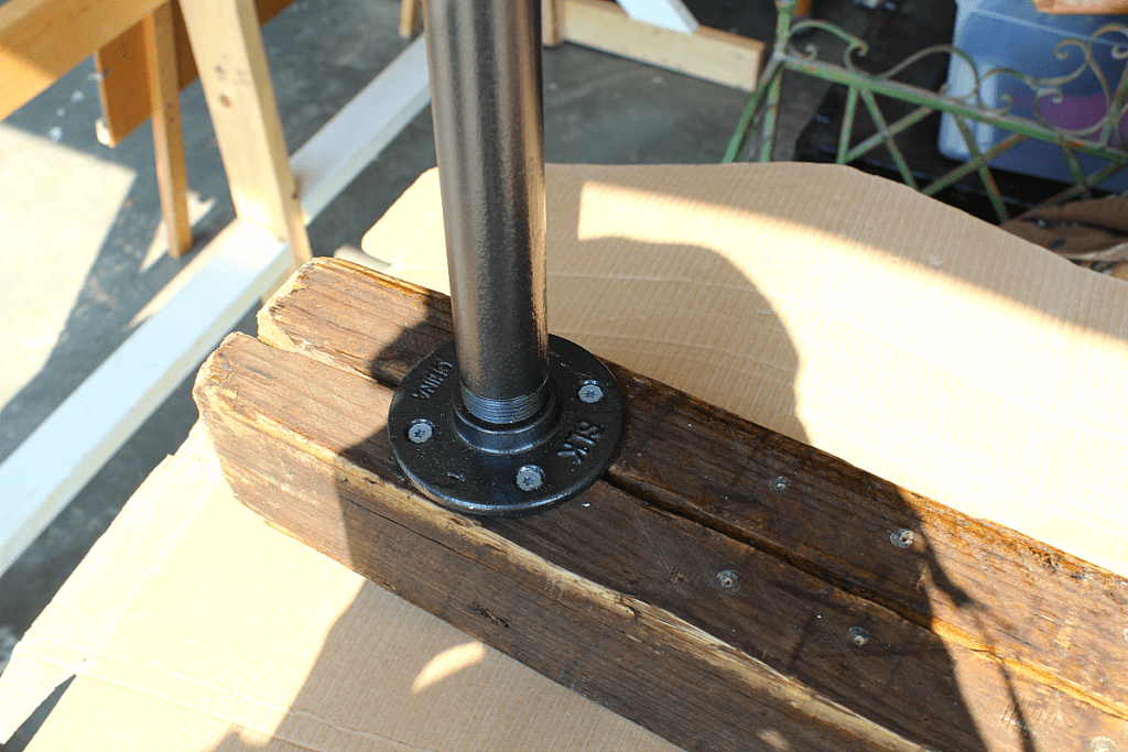 Rustic Industrial Stair Banister Happihomemade With Sammi Ricke