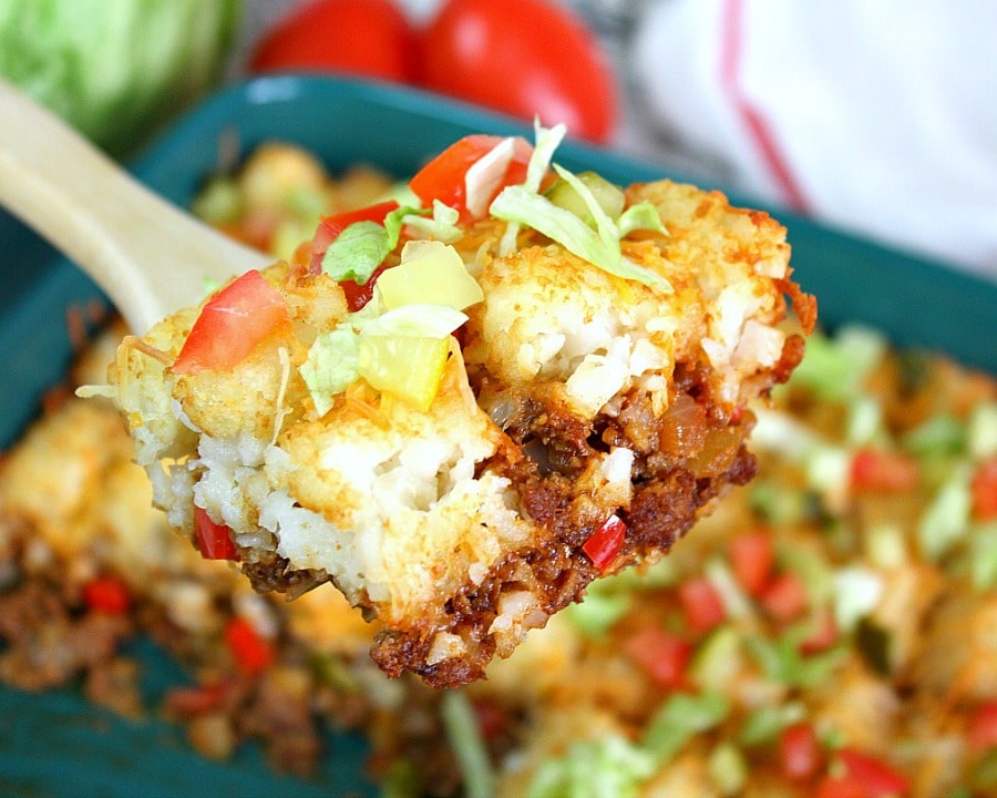 Gluten-Free Cheeseburger Casserole-image