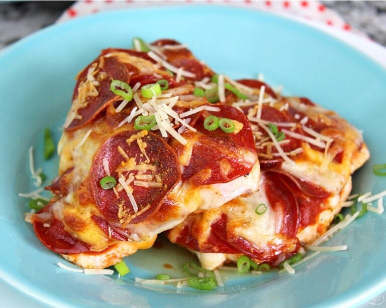 Low Carb Pizza Chicken