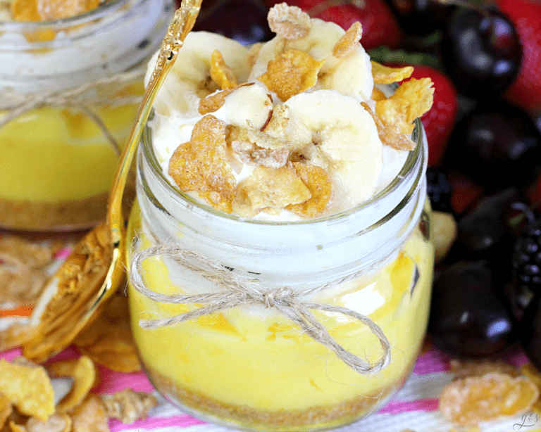 No Bake Pie in a Jar