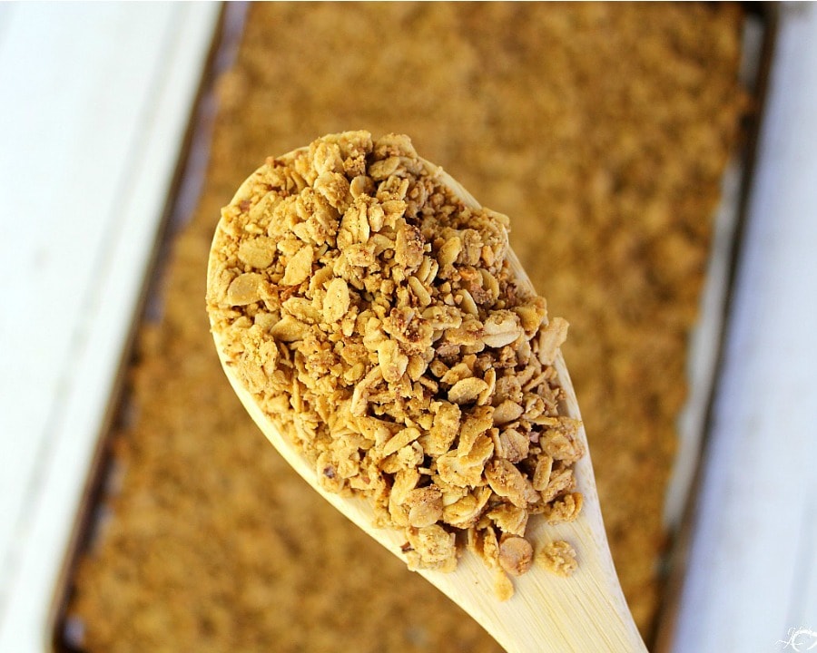 French Toast Granola HappiHomemade with Sammi Ricke