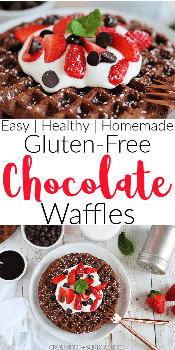 Gluten Free Chocolate Waffles - HappiHomemade - Family Friendly Recipes