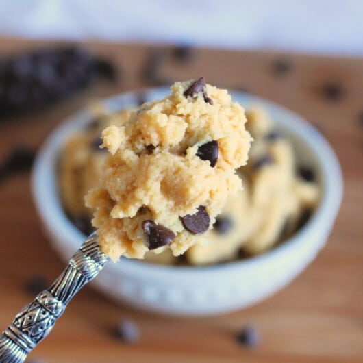 Edible Chocolate Chip Cookie Dough - HappiHomemade with Sammi Ricke