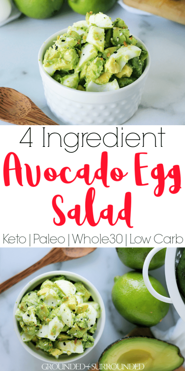 Avocado Egg Salad (4-Ingredients) - HappiHomemade - Family Friendly Recipes