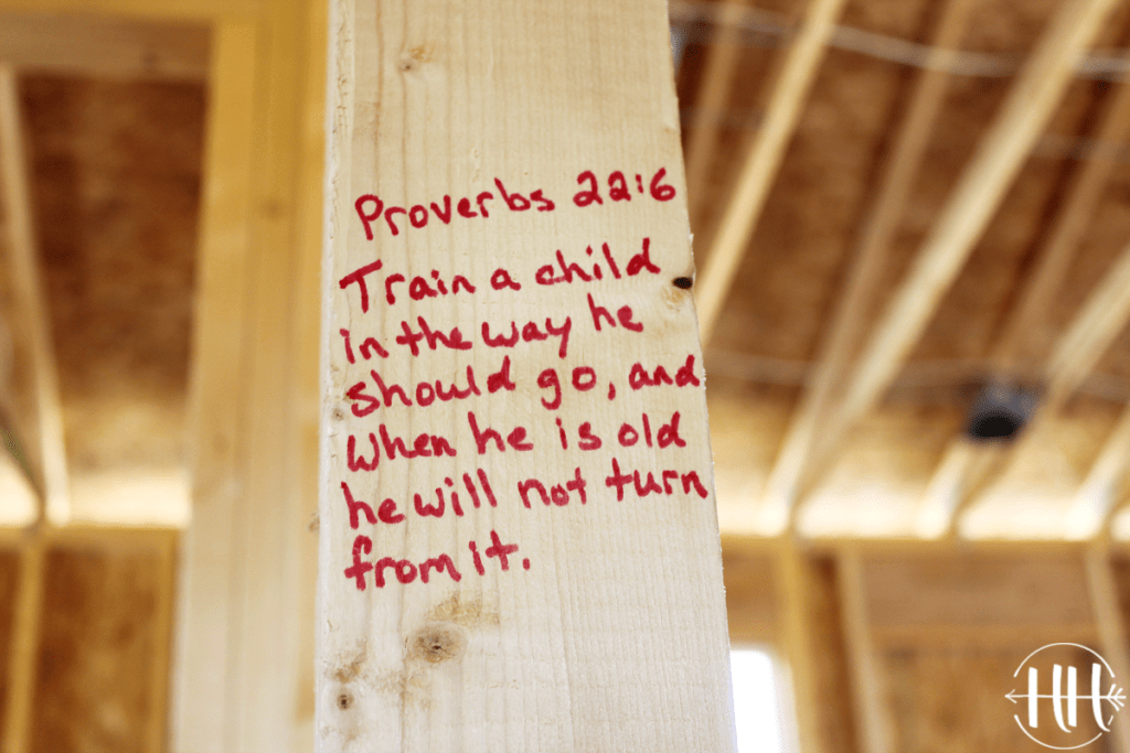 Proverbs 22:6 Train a child in the way he should go, and when he is old he will not turn from it.