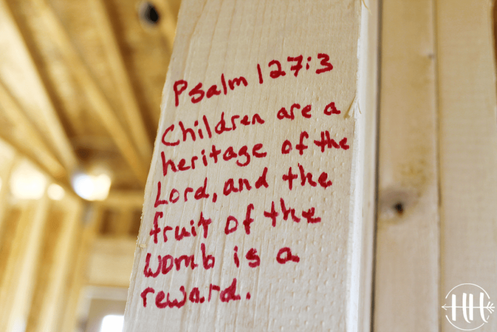 Psalm 127:3 Children are a heritage of the Lord, and the fruit of the womb is a reward.