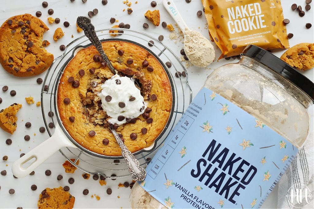Naked Shake Vegan Vanilla and chocolate chip cookie recipe.