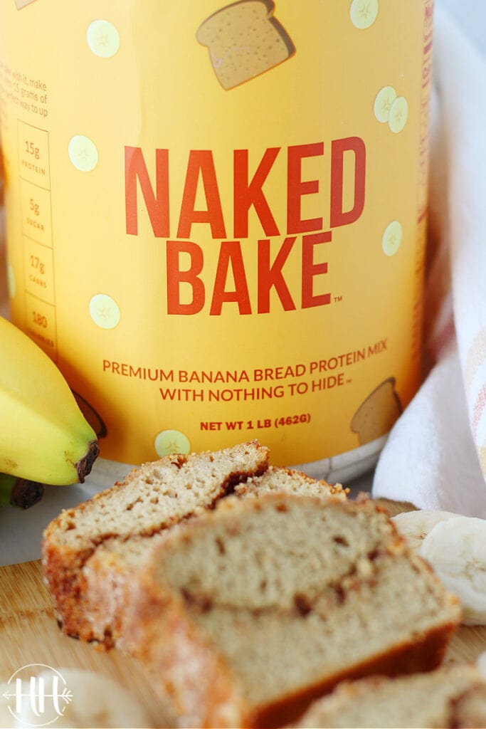 Naked Bake banana bread mix from Naked Nutrition. 