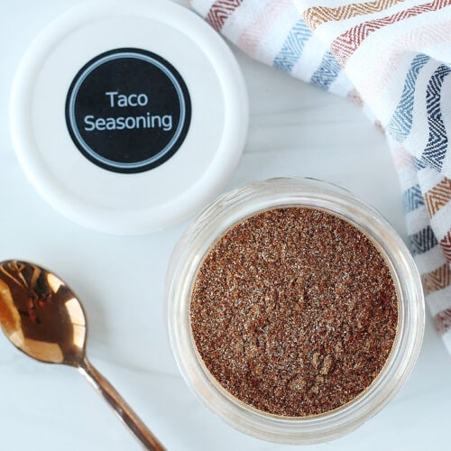 The Best DIY Taco Seasoning HappiHomemade Family Friendly Recipes