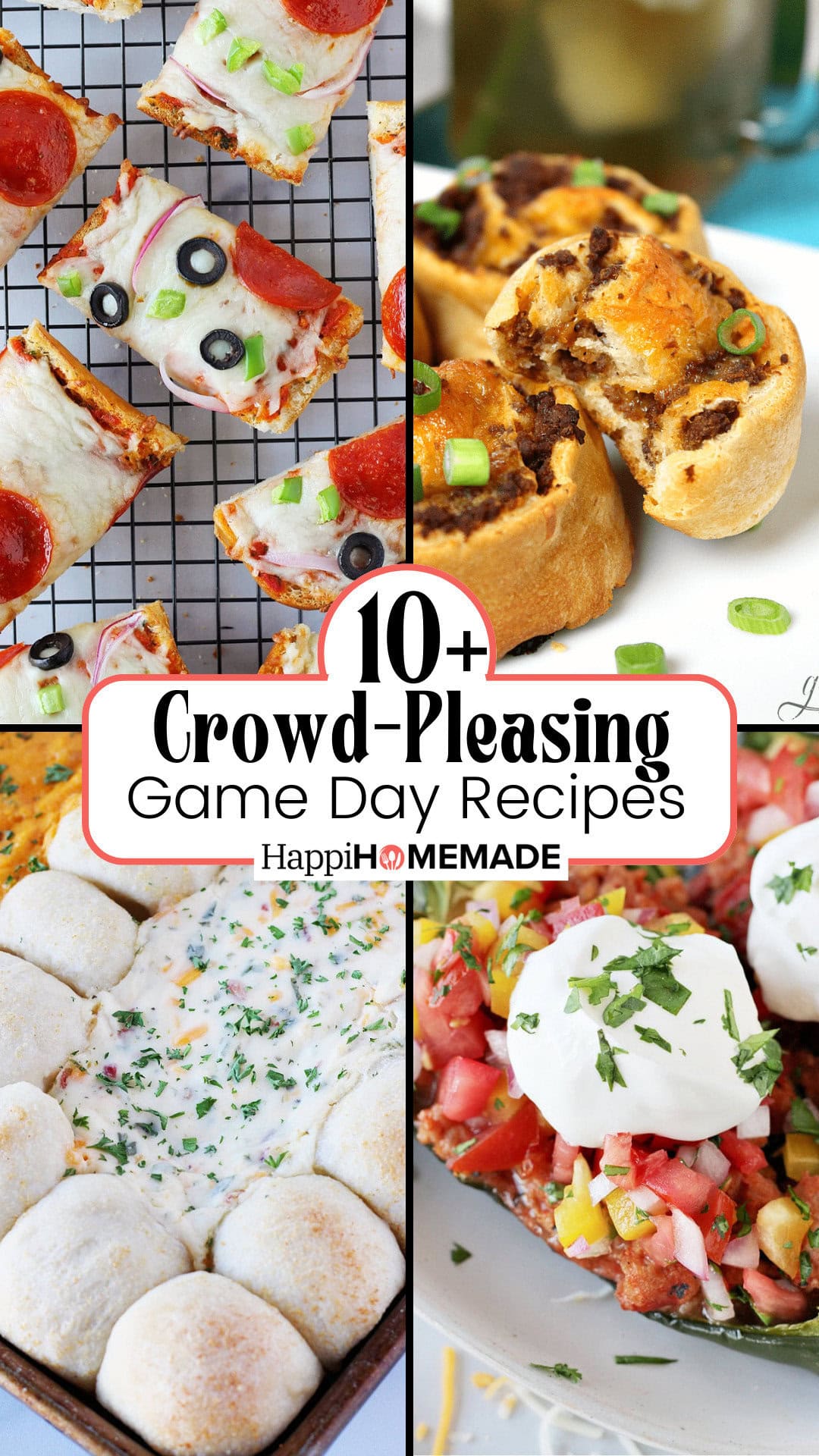 10+ Crowd-Pleasing Game Day Recipes